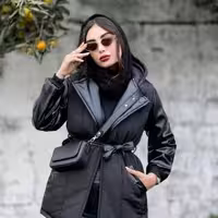 کاپشن زمستانی دخترونه شقایق مموری ضدآب 95910