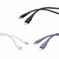 کابل شارژ تایپ سی به لایتنینگ 60 وات پاورولوژی Powerology Braided PD Data Cable P23BRCL12PU
