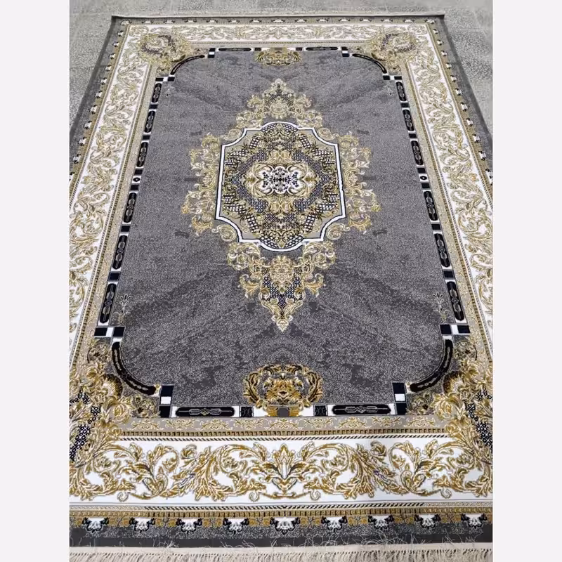 فرش ماشینی 12متری جدید کاشان نقشه ویترین دودی(ارسال رایگان)