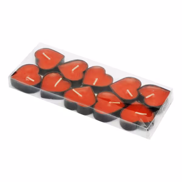 شمع وارمر قلب قرمز