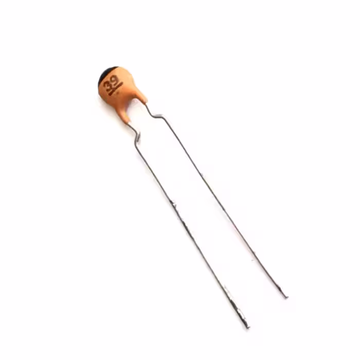 خازن  عدسی سرامیکی %5± 39pF 50V  (بسته 10 عددی)