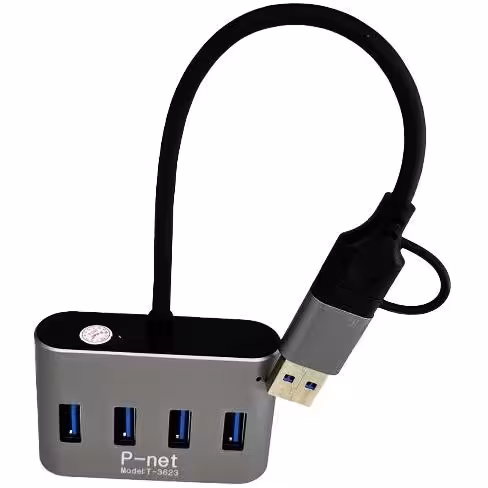 هاب 4 پورت T-3623 TYPE-C USB31 پی نت