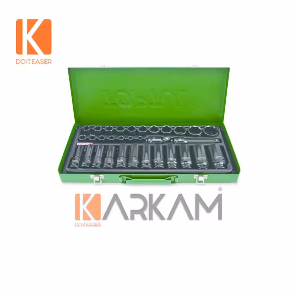 جعبه بکس 32 پارچه 1.2 مشکی بلند GDAD3201 تاپ تول