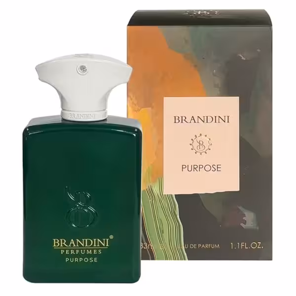 عطر جیبی زنانه و مردانه برندینی مدل Purpose حجم 33 میلی لیتر | Brandini Purpose Eau De Parfum 33 ml