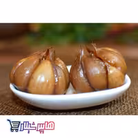 ترشی سیر سرکه یک کیلویی 