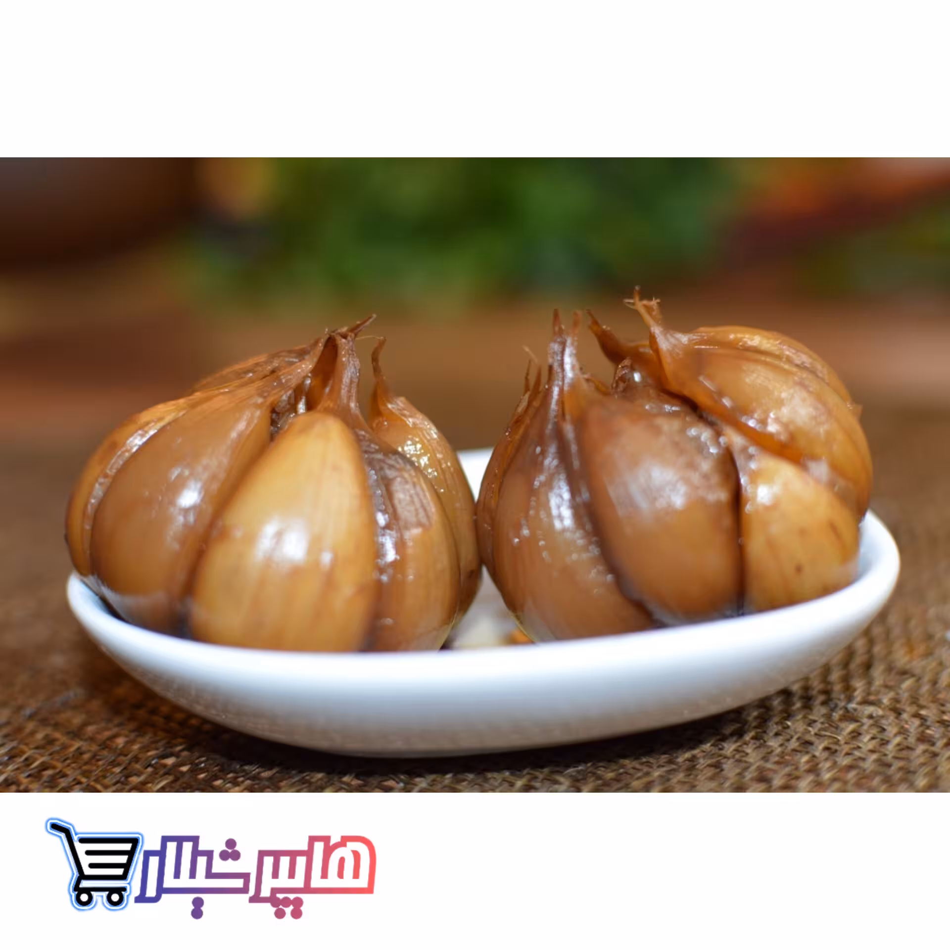 ترشی سیر سرکه یک کیلویی 