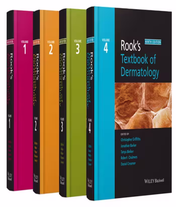 خرید و دانلود نسخه کامل کتاب Rook’s Textbook of Dermatology