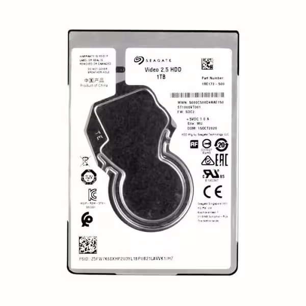 هارد PS و XBOX برند سیگیت مدل st1000vt000 با 128 مگابایت کش نو و آکبند ظرفیت 1 ترابایت