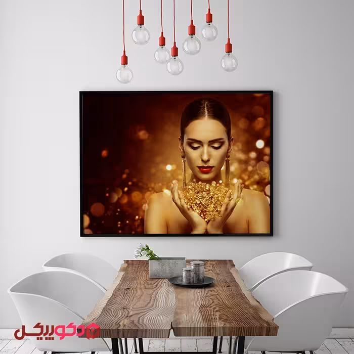 تابلو مخمل طرح فشن P06