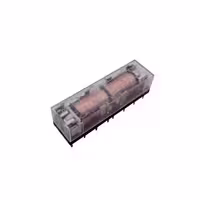 رله 12V شیشه ای 4 پایه ژاپنی مارک OMRON کد G6C-1117P