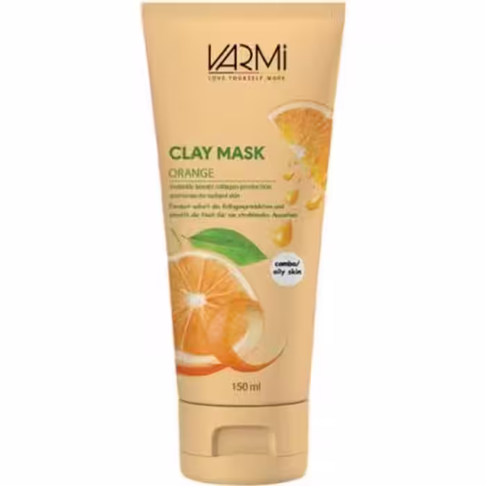 ماسک صورت وارمی مدل خاک رسی پرتقال حجم 150 میلی لیتر