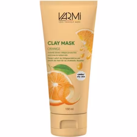ماسک صورت وارمی مدل خاک رسی پرتقال حجم 150 میلی لیتر