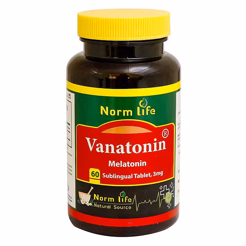 قرص زیر زبانی واناتونین ملاتونین نورم لایف