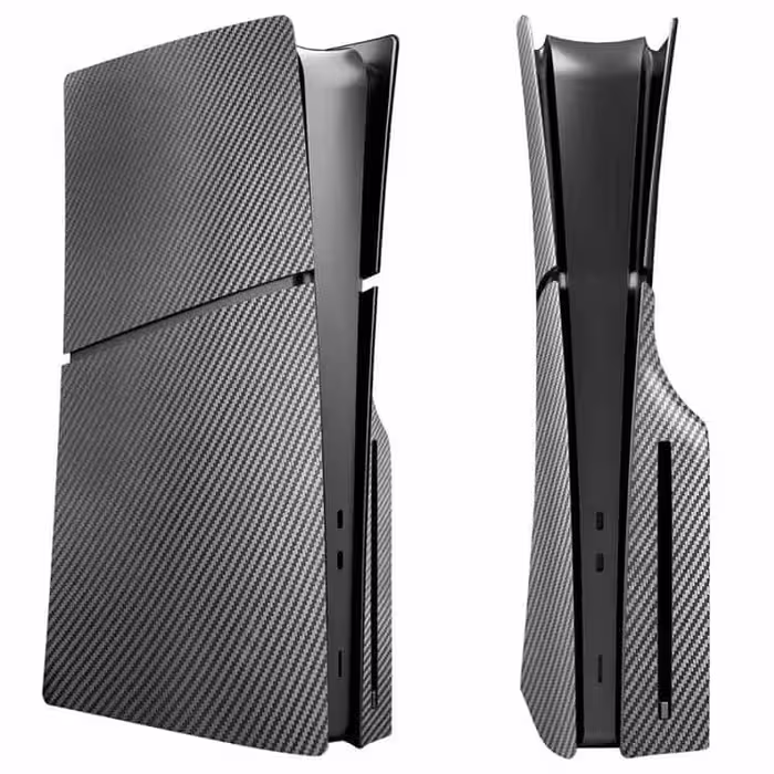 فیس پلیت ps5 slim دیسک خور – مشکی کربن