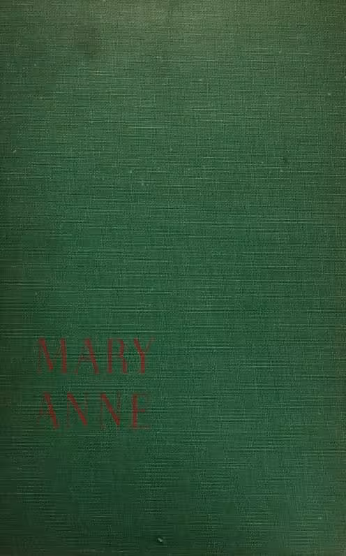 Mary Anne | Daphné du Maurier