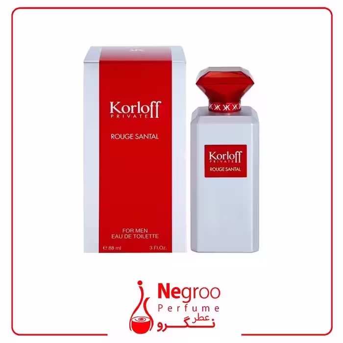 عطر ادکلن کورلوف رژ سانتال 88 میل