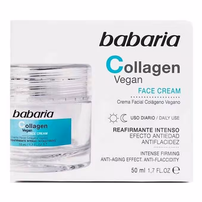 کرم ضد پیری باباریا حاوی کلاژن گیاهی حجم 50 میل