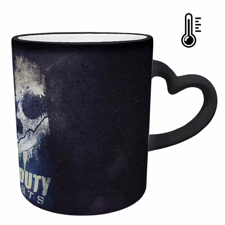 خرید ماگ-لیوان حرارتی  دسته قلبی  بازی کال آف دیوتی call of duty کد 71