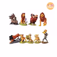 مجموعه فیگور 9 عددی شیر شاه (Lion King)