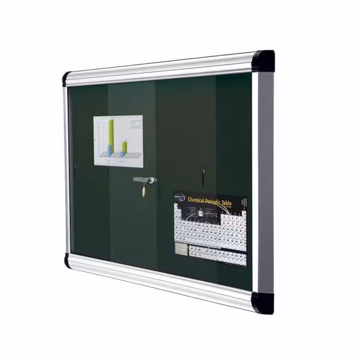 تابلو اعلانات شیشه خور شیدکو سایز 150×90
