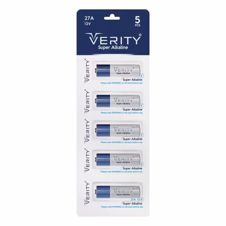 باتری ریموت VERITY مدل A27 پک 5 عددی