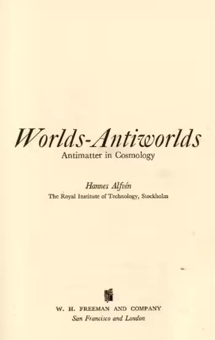 خرید و دانلود نسخه کامل کتاب Worlds-Antiworlds: Antimatter in Cosmology