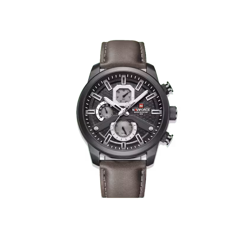 ساعت مچی مردانه ناوی فورس مدل NF9211L B/B/GY