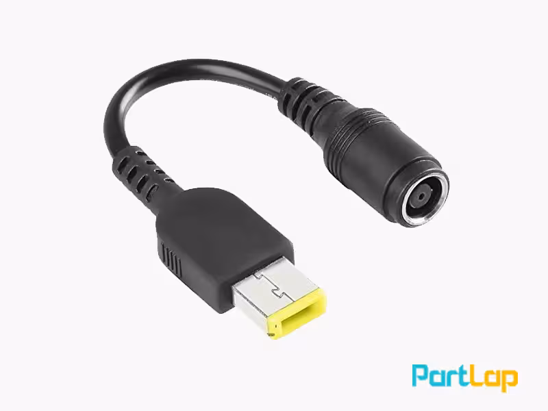 کابل تبدیل آداپتور سر فیش نرمال 5.0×7.9 میلی متر به سر فیش USB