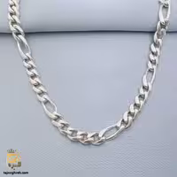 زنجیر نقره مردانه فیگارو مدل NSM N46