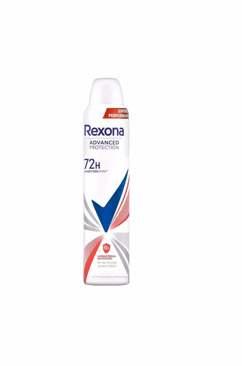 اسپری زیربغل رکسونا REXONA زنانه مدل ANTI BACTERIAL حجم 200 میل