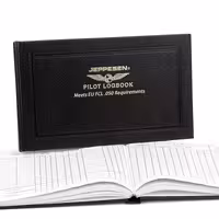 Jeppesen European Pilot Logbook (100 GR)دفتر ثبت پرواز خلبان 