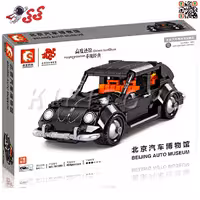 لگو ماشین فولکس واگن بیتل Volkswagen Beetle برند اس وای SEMBO BLOCK 701809