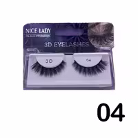 مژه جفتی 3D نایس لیدی شماره 04
