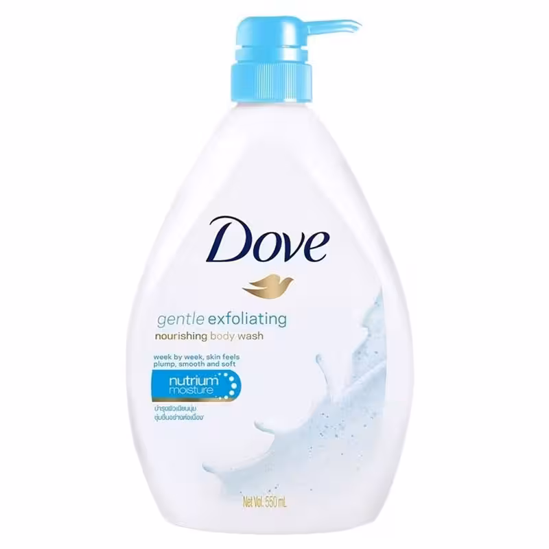 شامپو بدن داو gentle exfoliatin حجم 550ml