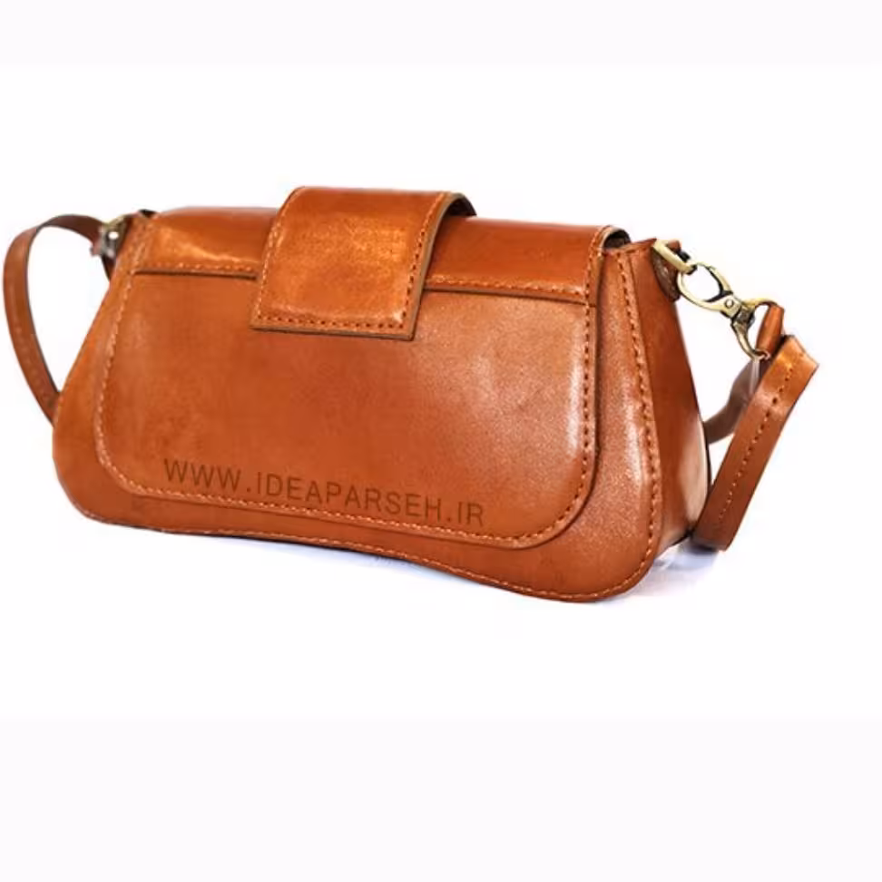 کیف زنانه دست دورز چرم طبیعی کد2477