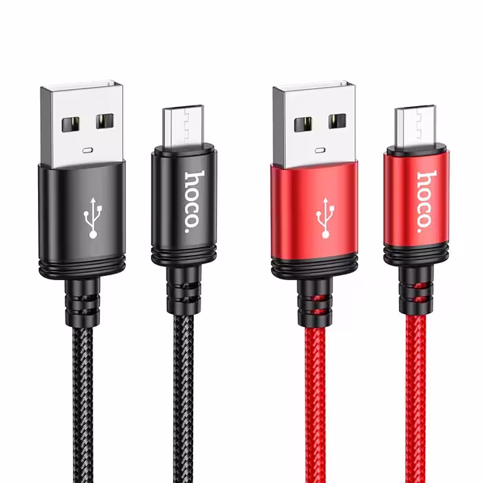 کابل شارژ USB-A به MICRO USB هوکو مدل X89 طول 1 متر