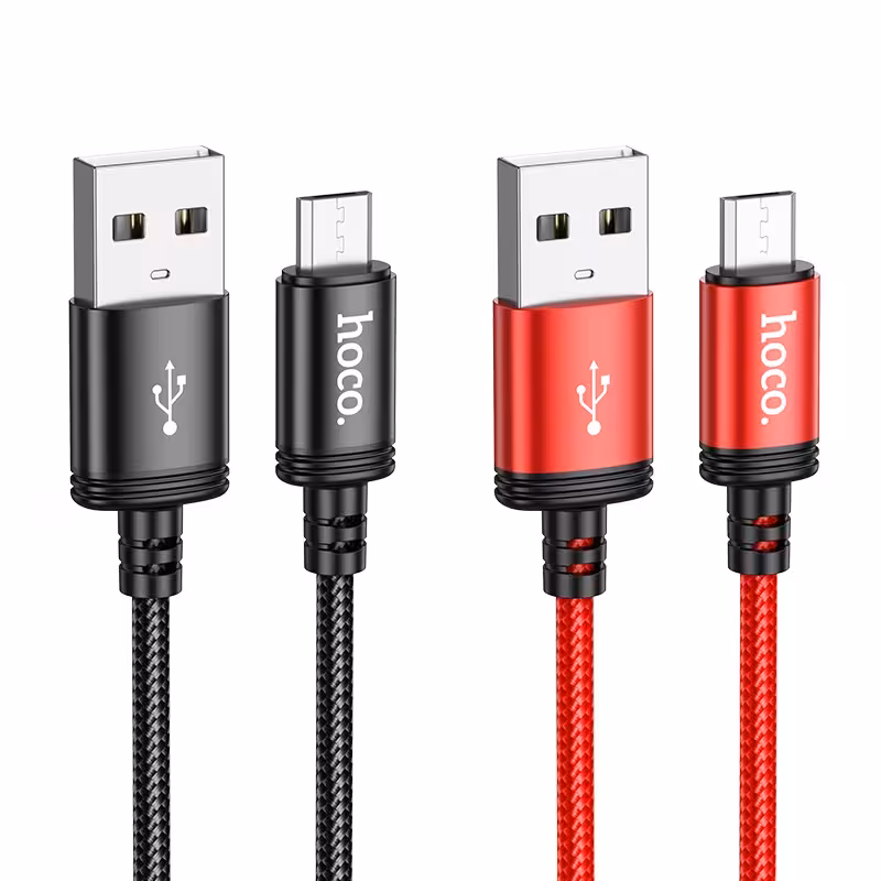 کابل شارژ USB-A به MICRO USB هوکو مدل X89 طول 1 متر