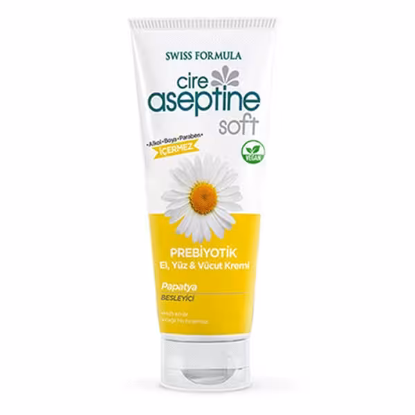 کرم مرطوب کننده و نرم کننده آسپتین حاوی عصاره بابونه 75 میل