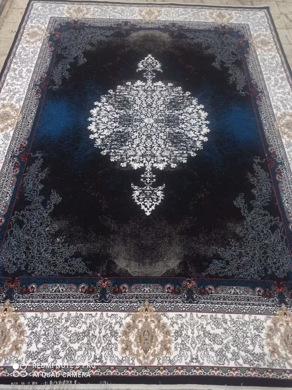 فرش ماشینی12متری کاشان نقشه آراز(ارسال رایگان)