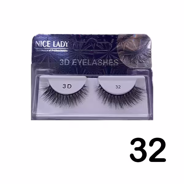 مژه جفتی 3D نایس لیدی شماره 32