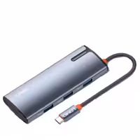 هاب 5 پورت تایپ سی الدینیو مدل 5in1 Type-c Hub Adapter DS-15U توان 100 وات