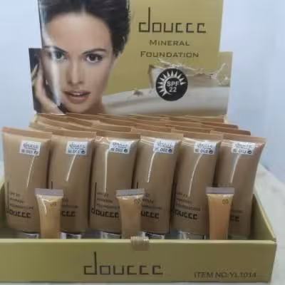 کرم پودر تیوپی برند دوسه(doucce) قهوه ای (24 عددی)
