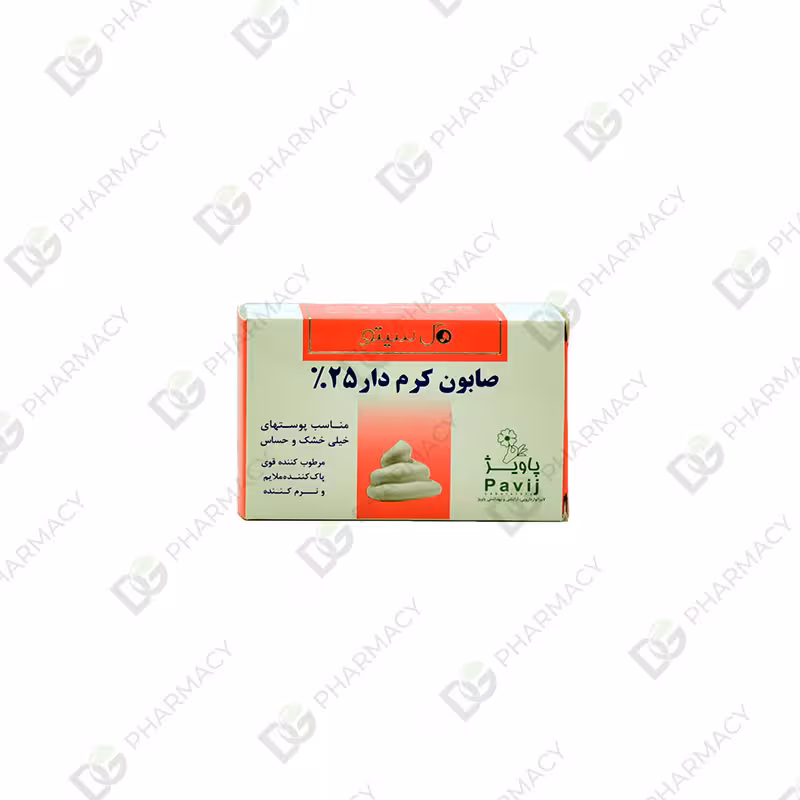صابون کرم دار 25% گل سیتو دیجی فارماسی
