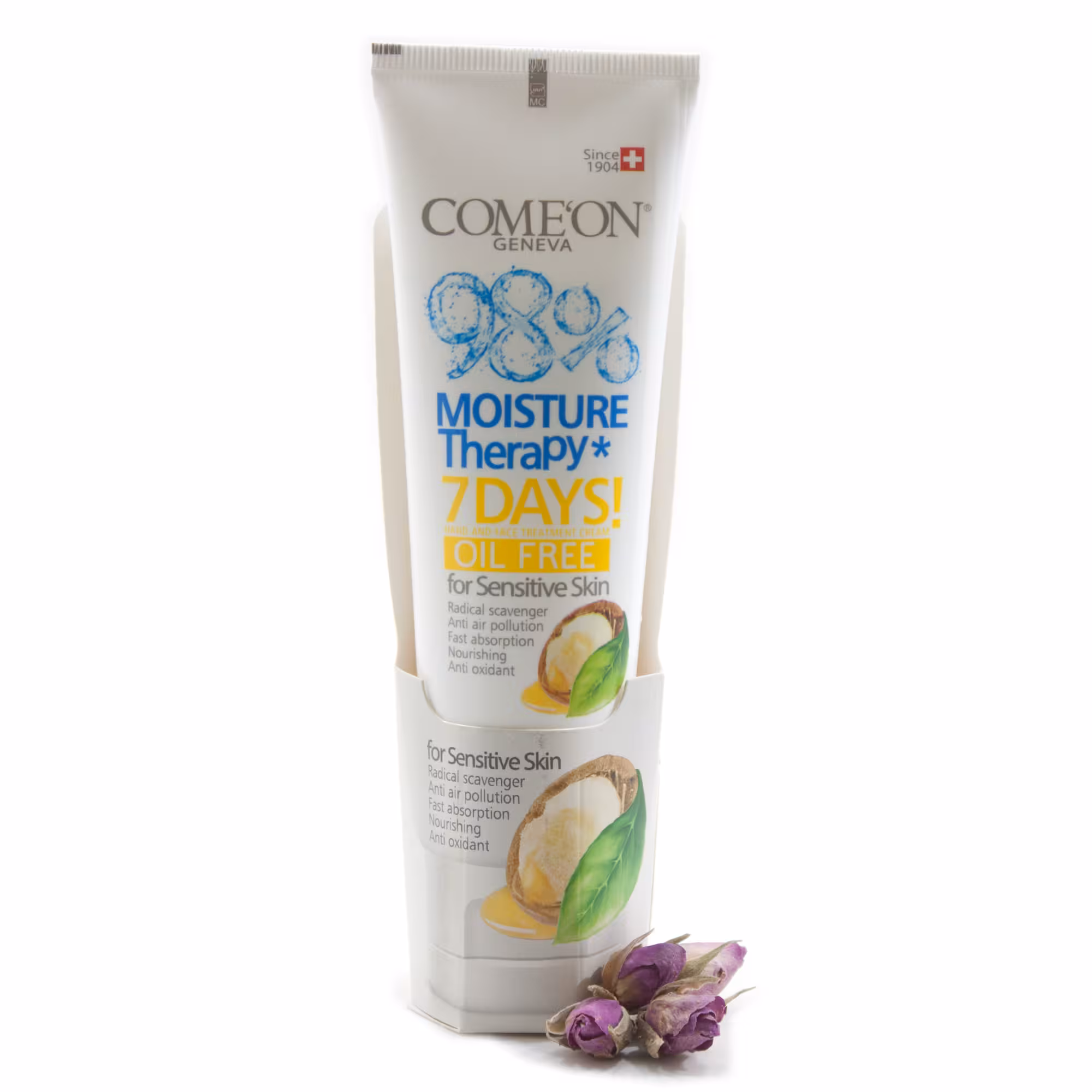 کرم تیوپی آرگان پوست چرب کامان MOISTURE THERAPY COME ON