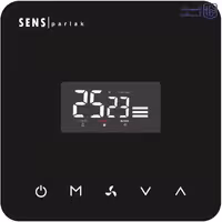 ترموستات فن کویل و داکت اسپلیت SENS|PARLAK مدل BLACK