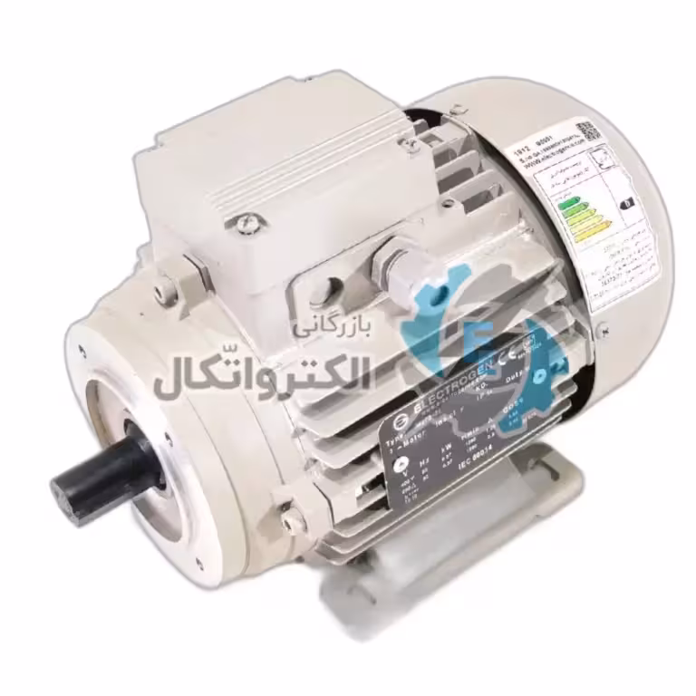 الکتروموتور 370 وات (0.5 اسب) 1450 دور الکتروژن پایه دار فلنجدار B34