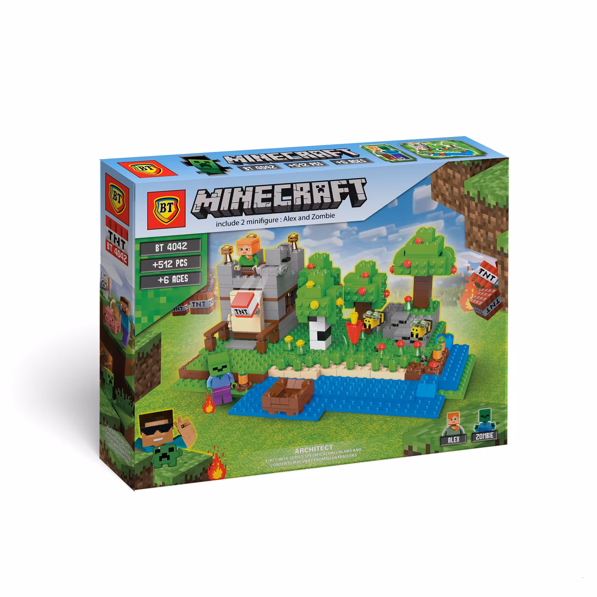 لگو ماینکرفت بزرگ BT4042 عمده و تک