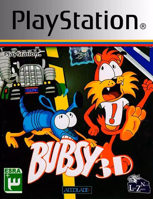 بازی Bubsy 3D برای PS1