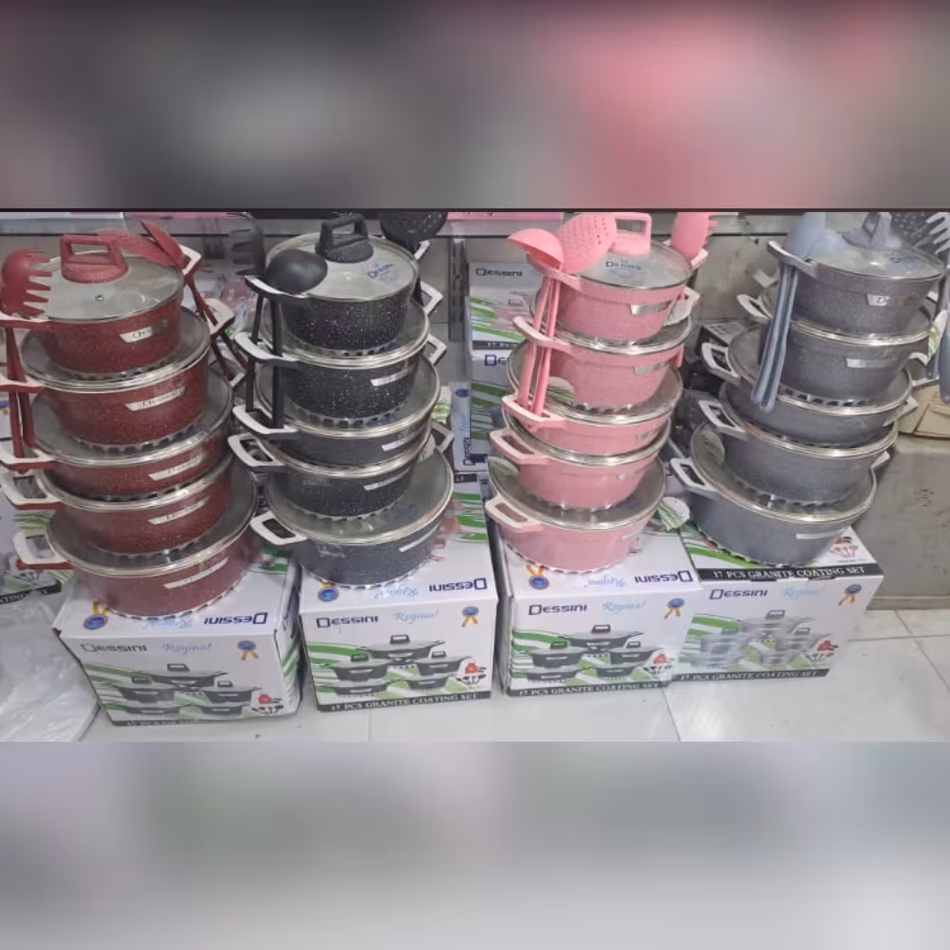 سرویس قابلمه 17 پارچه دسینی