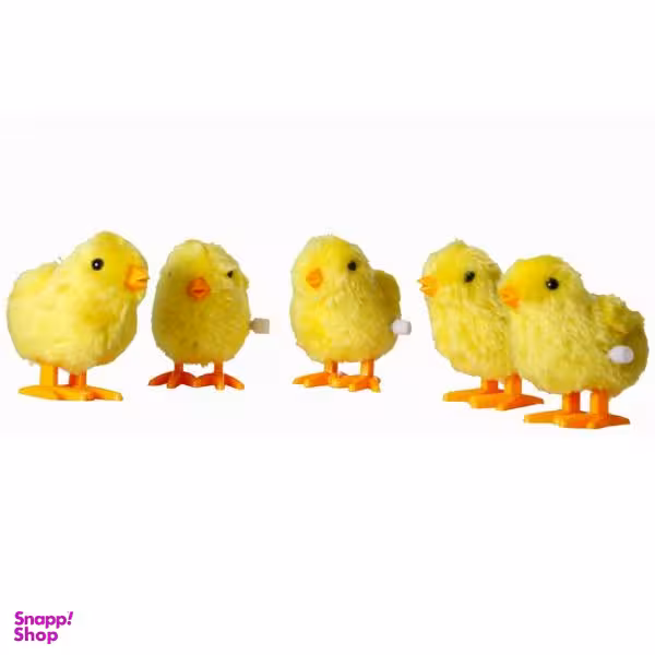 عروسک کوکی مدل جوجه زرد بسته 5 عددی